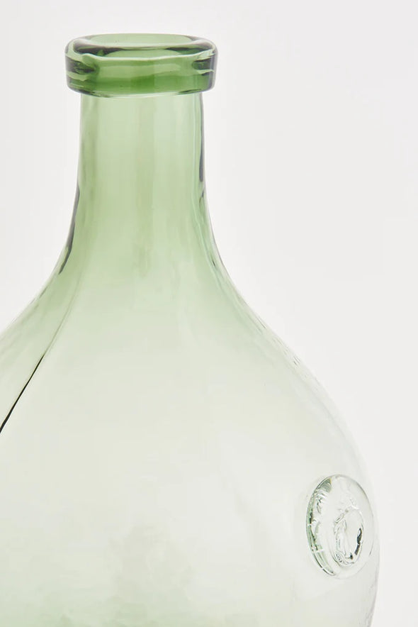 Glass Bottle Vase with Anchor Seal