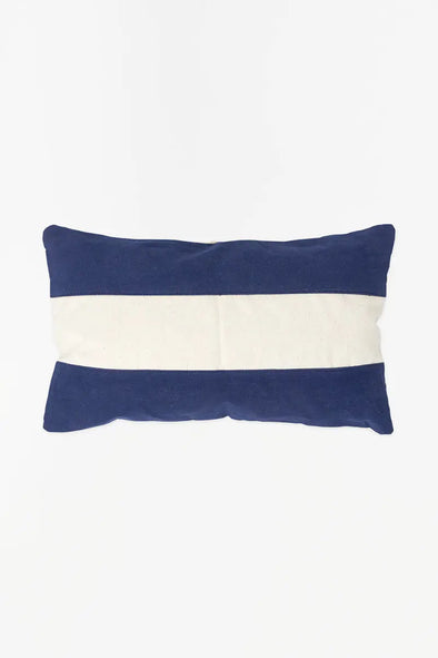 Striped Fabric Cushion