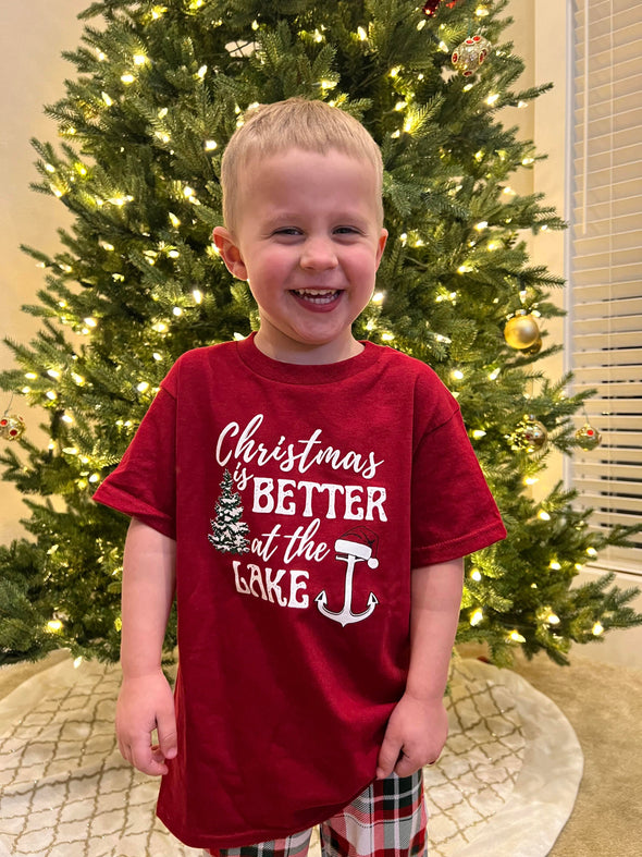 Christmas Is Better At The Lake Youth Tee