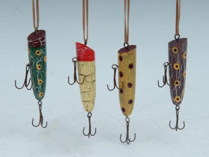 decorative fishing lures for wreath making Fishing Lure Ornament