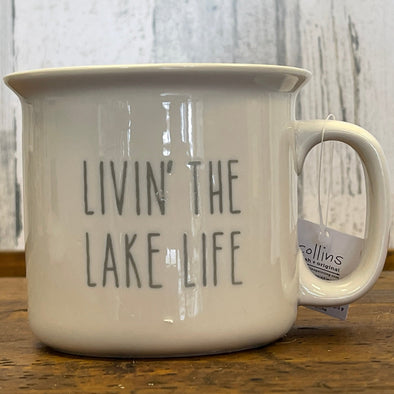 Livin' Lake Engraved Mug