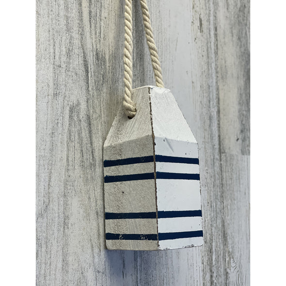 White Buoy with Rope