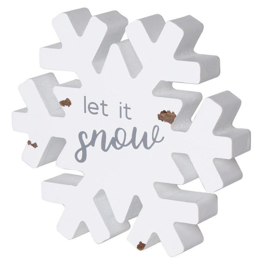 Unfinished Wood Snowflake Shape - Winter Decor - Craft - up to 24