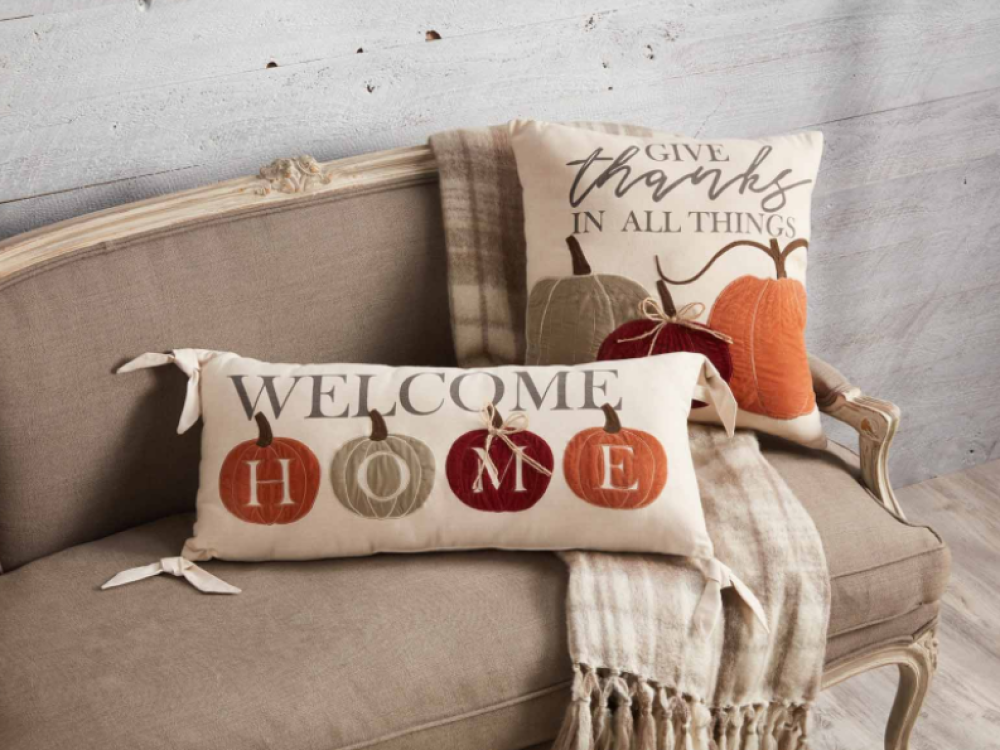 Welcome home deals pillow