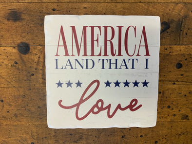 America Land That I Love Coasters