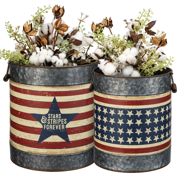 Stars & Stripes Bucket Set