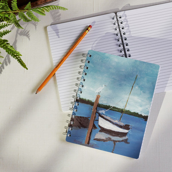 Boat Spiral Notebook