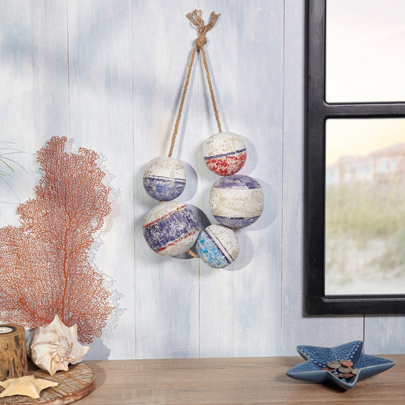 Nautical Floats Hanging Decor