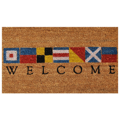 Nautical Welcome Doormat