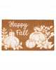 Happy Fall Toile Coir Doormat