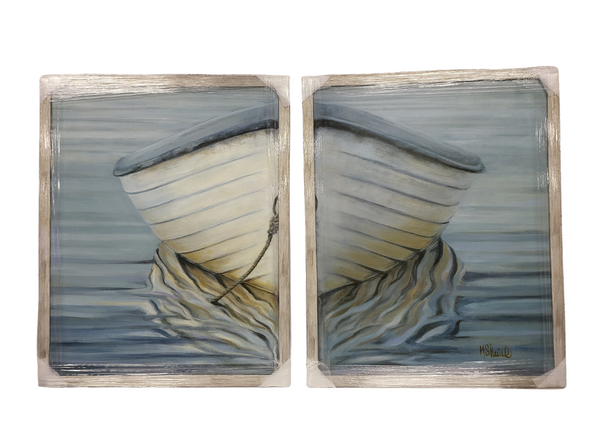Row Boat Diptych