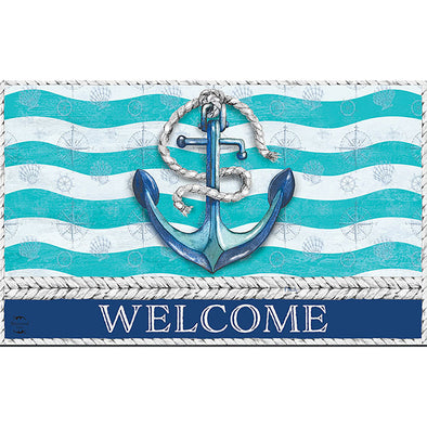 Welcome Anchor Doormat
