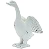 Resin Duck with Grey Finish