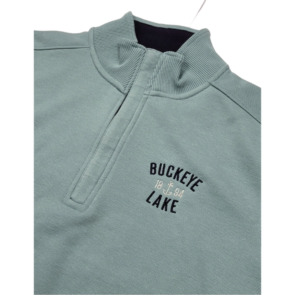Buckeye Lake 1894 1/4 Zip Arthur Pique Fleece
