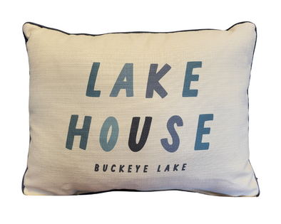 Our Lake House Buckeye Lake Pillow