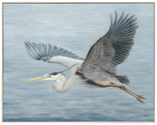 Heron in Flight