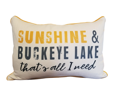 Sunshine and Lake Pillow