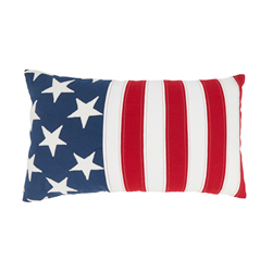 American Flag Pillow - Poly Filled