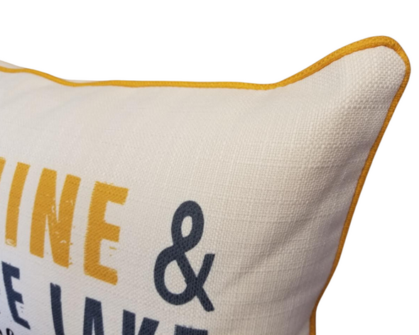 Sunshine and Lake Pillow