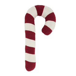 Candy Cane Pillow - Poly Filled