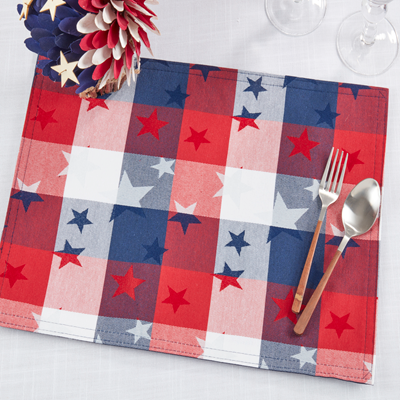 Americana Checkered Placemat
