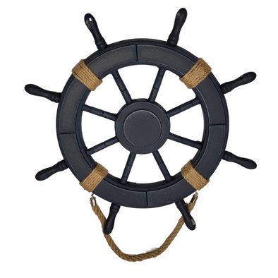 Ship's Wheel with Rope