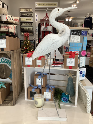 Egret Statue
