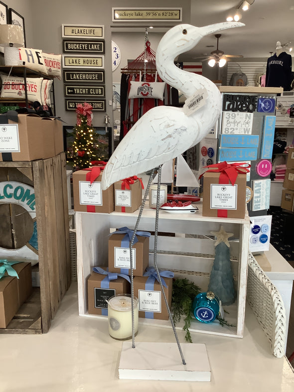 Egret Statue