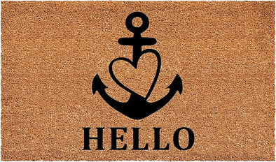 Anchor Hello Doormat