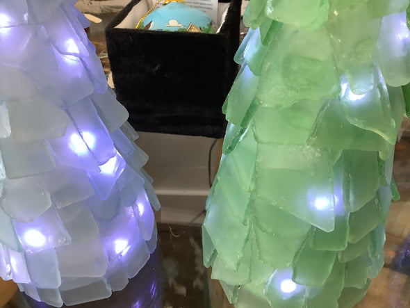 10 inch 3-0 Seaglass Christmas Tree