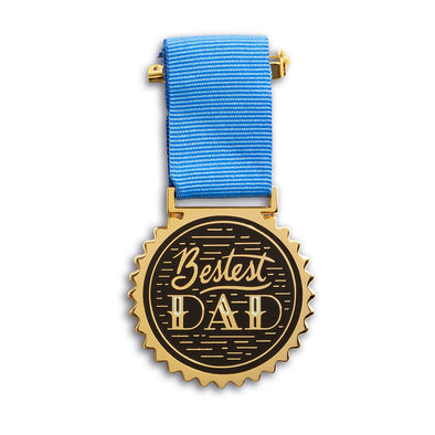 Bestest Dad Medal