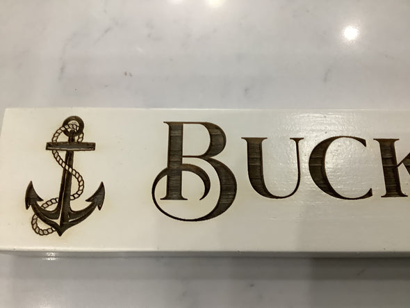 Buckeye Lake, OH Engrave Wood Twigs