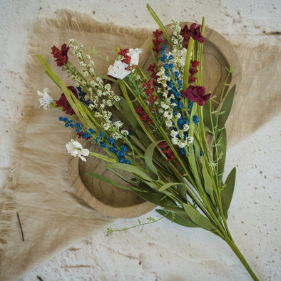 Red, White, & Blue Bush