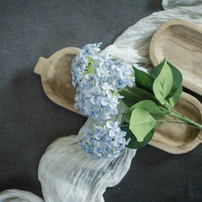 Light Blue Hydrangea Bush