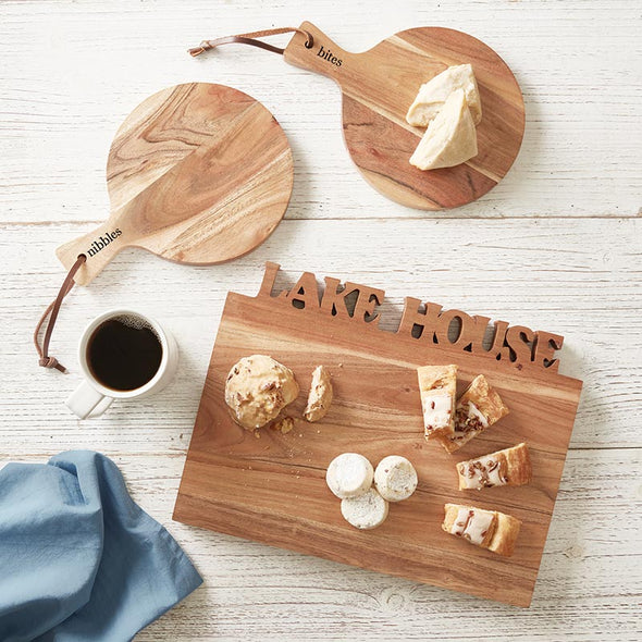Face to Face Cheese Board with Knives Book Box - Good Food Lake Mood