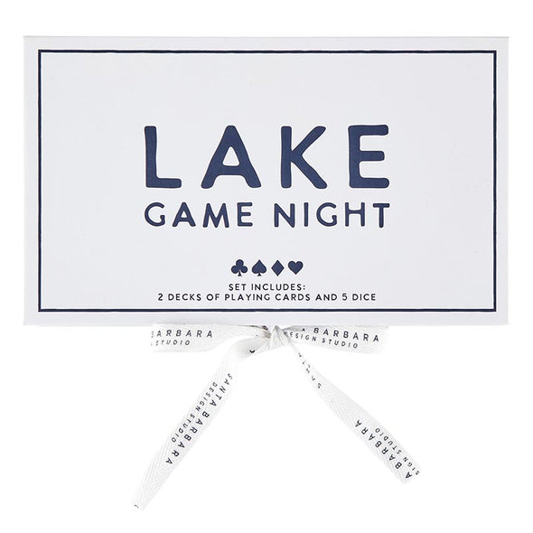 Face to Face Playing Cards Game Box - Lake Game Night