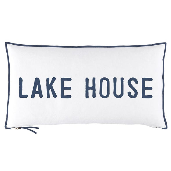 Face to Face Lumbar Pillow - Lake House
