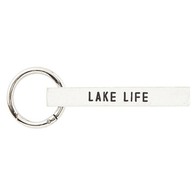 Face to Face Wood Keychain - Lake Life
