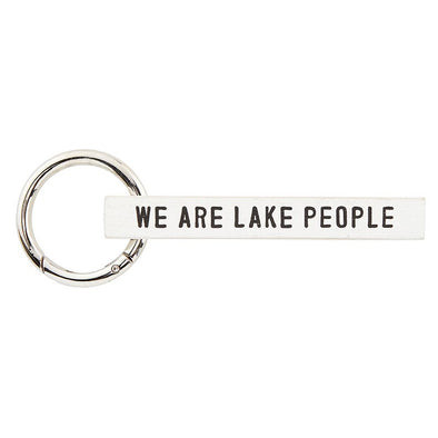 Face to Face Wood Keychain - Lake People