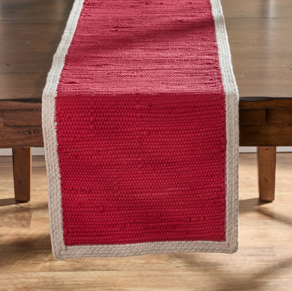 Dune Table Runner 72" L - Red