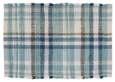 Driftwood Plaid Chindi Placemat