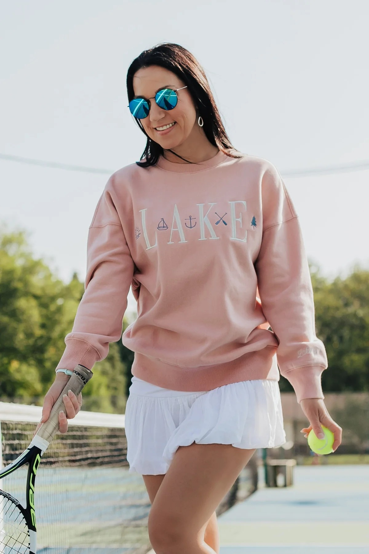 Sanded Fleece Crew Neck Sweatshirt