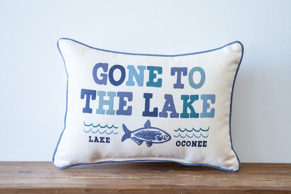 Gone to the Lake Pillow