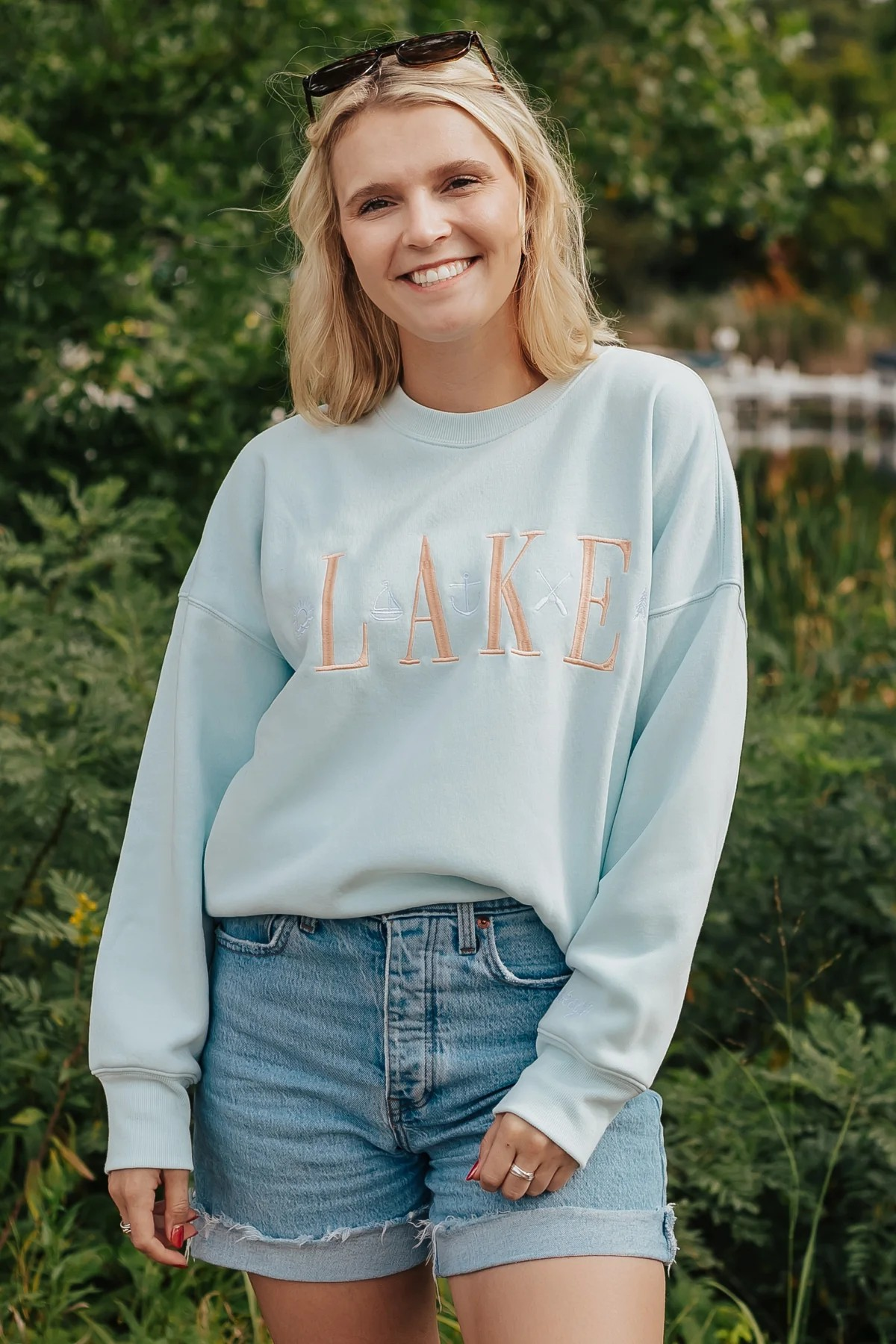 Sanded Fleece Crew Neck Sweatshirt