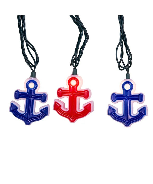 Red and Blue Anchor Light Set