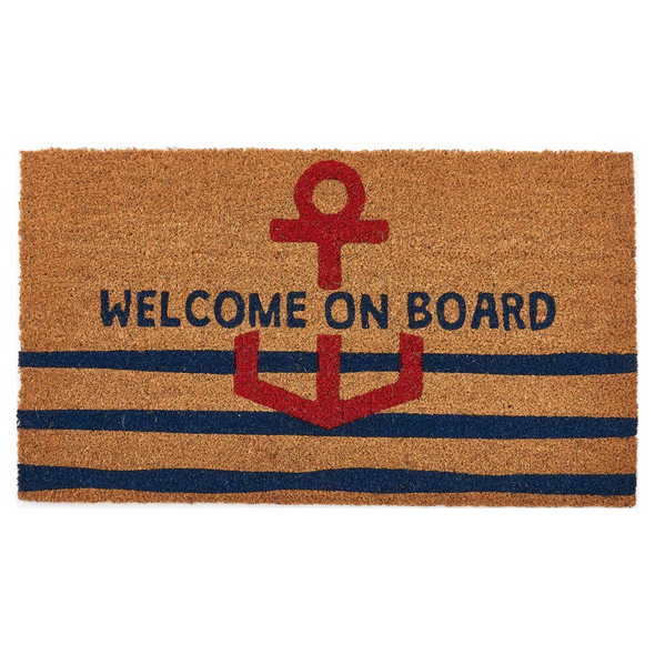 Anchor Welcome Coir Doormat