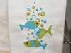 Fab School of Fish Towels - Buckeye Lake Place