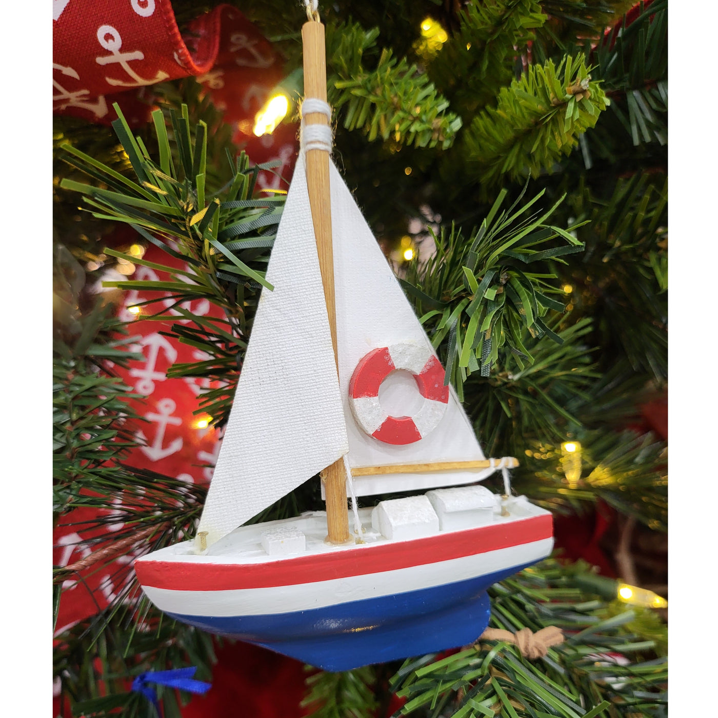 Coastal Chrstmas Tree Ornament, Beach Ornament, Beach Lover Gft