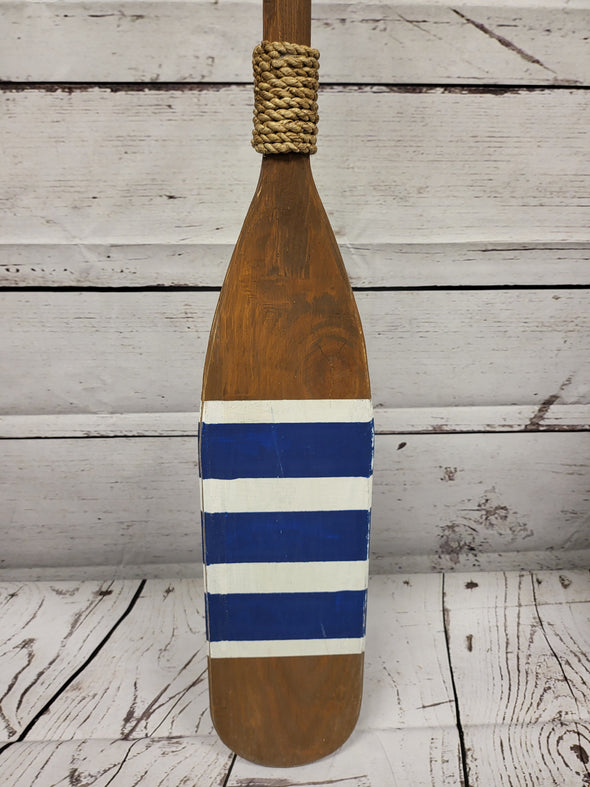 Rounded Paddle Wood With Rope 5'5"