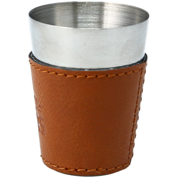 Out at the Lake - Stainless Shot Glass with Sleeve